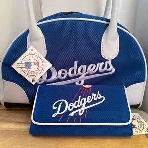 Official Dodgers Purse with Matching Wallet NWT Licensed